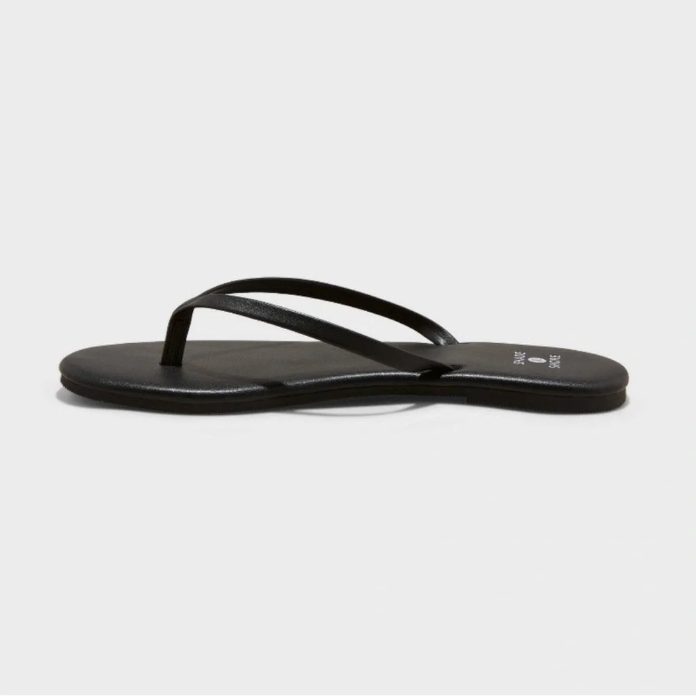 Women’s Cali Flip Flop Sandals - Shade & Shore - Black - Size 10 - Picture 2 of 5